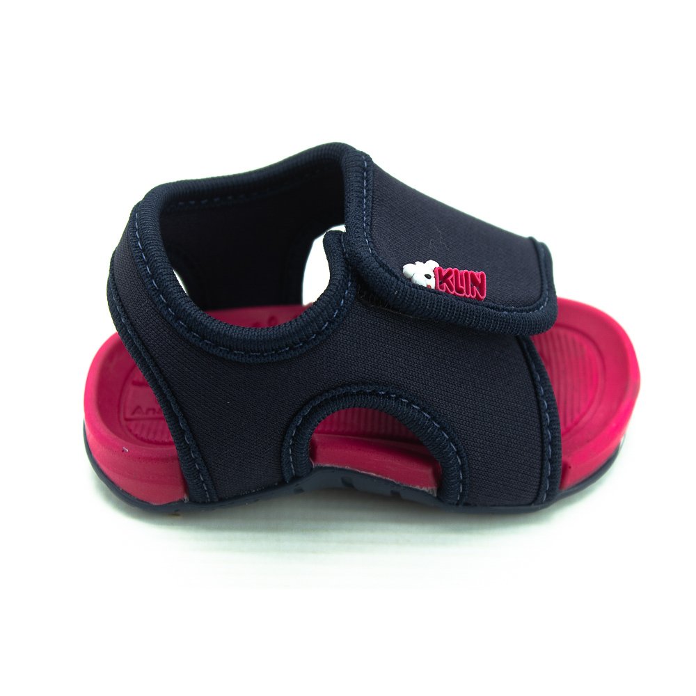 Sandália Infantil Menina Klin Like - Marinho