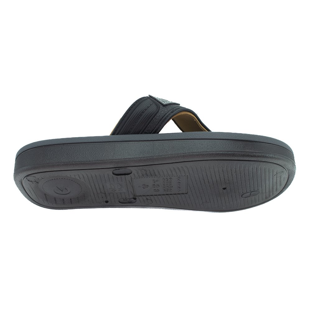 Chinelo Masculino Cartago Alabama - Preto Preto 4