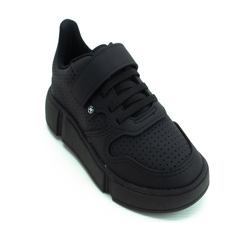 Tênis Infantil Menino Molekinho 2838.117 - Preto Preto 2