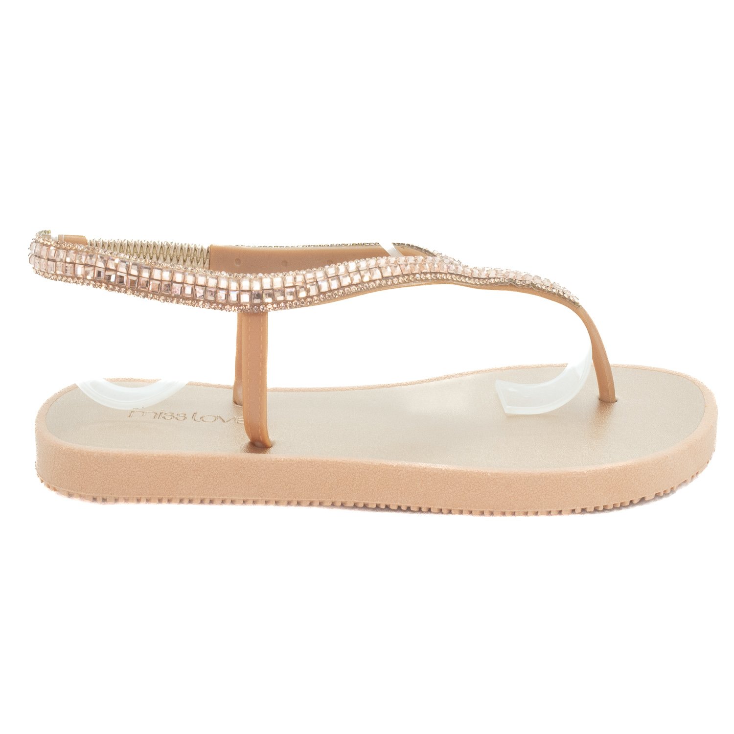 Sandália Feminina Miss Love SD-2404 - Cobre