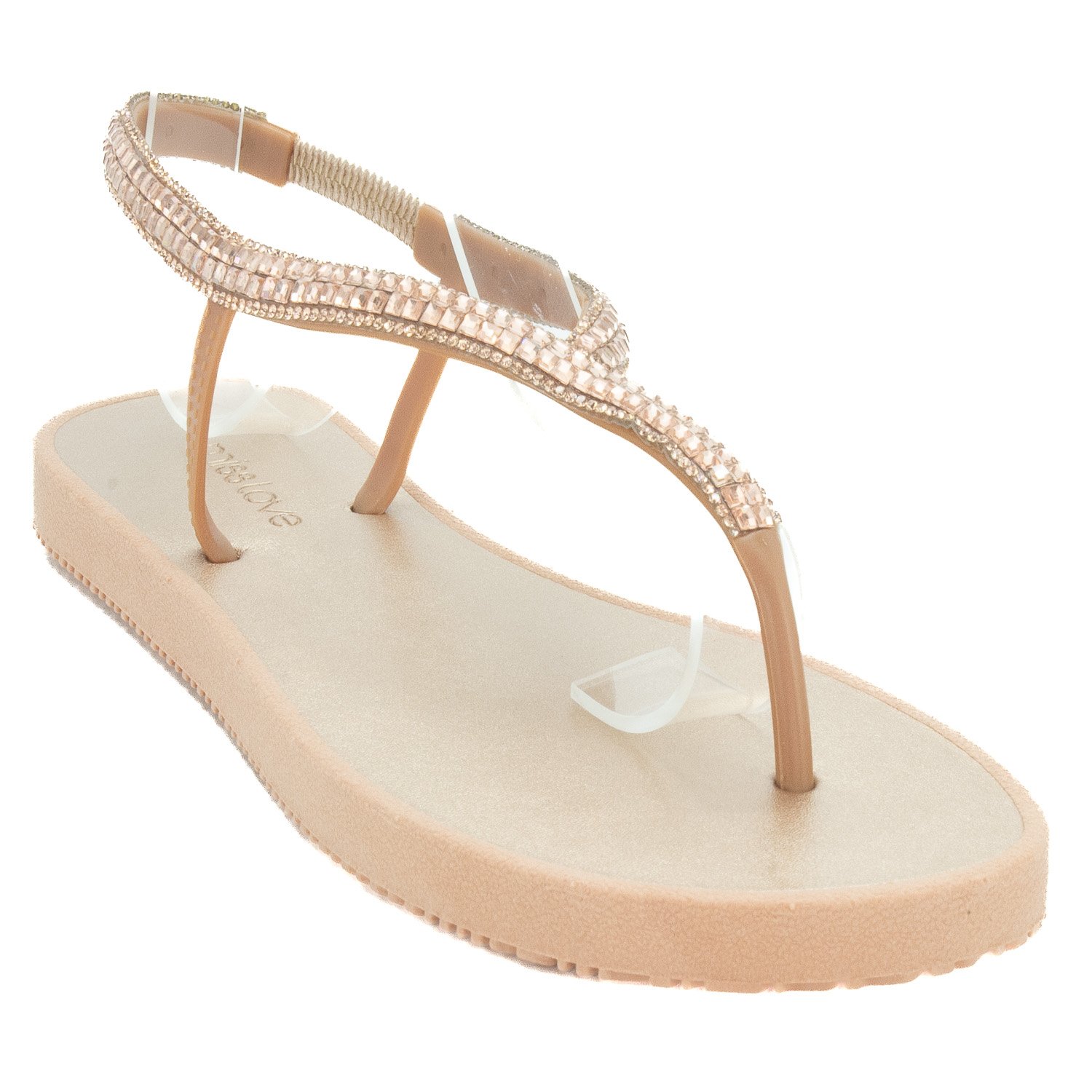 Sandália Feminina Miss Love SD-2404 - Cobre Marrom 2