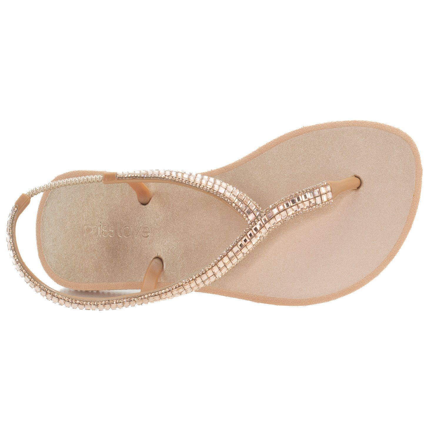 Sandália Feminina Miss Love SD-2404 - Cobre Marrom 5