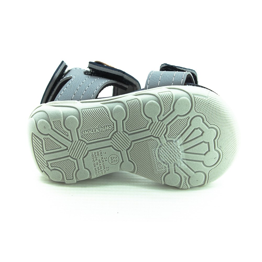 Sandália Infantil Menino Molekinho 2135.153 - Marinho Azul 4