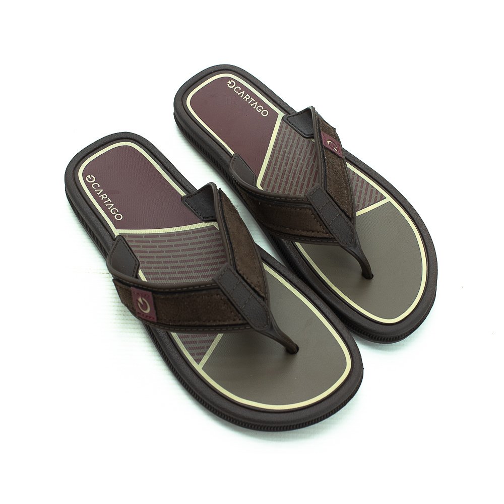 Chinelo Masculino Cartago Maiorca - Marrom