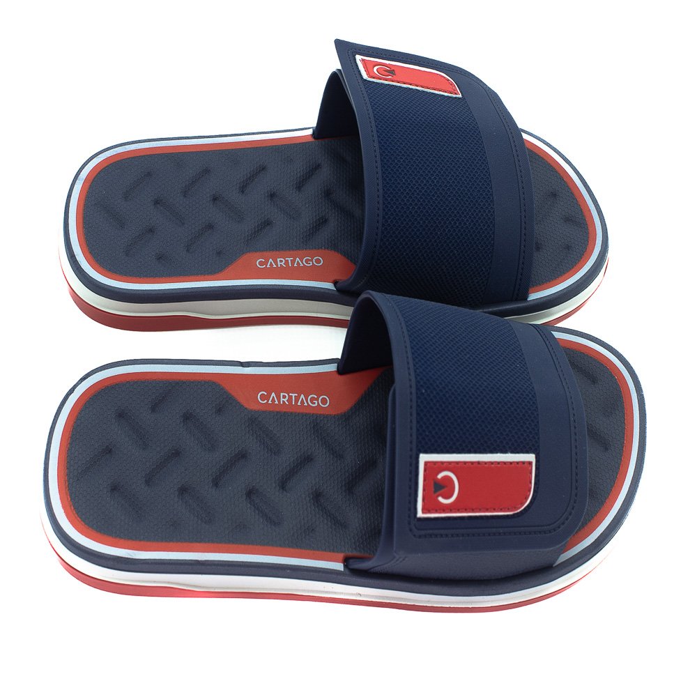Chinelo Masculino Cartago Málaga Sport - Azul Azul 2