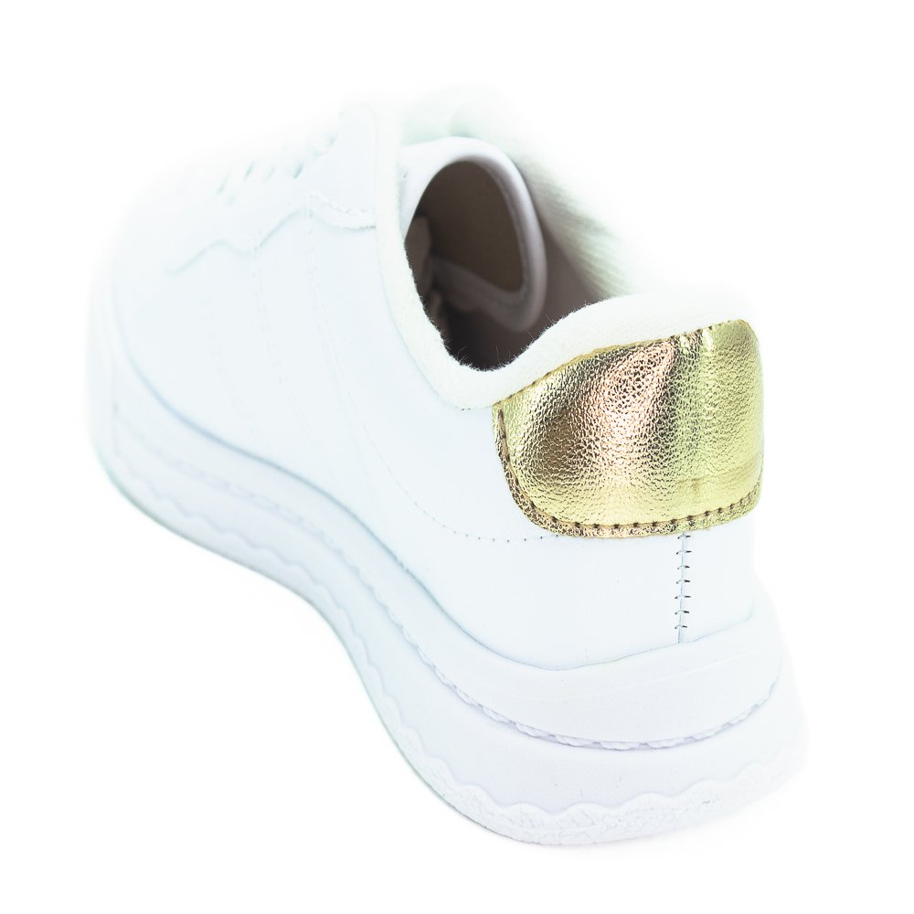 Tênis Infantil Menina Molekinha 2575.108 - Branco Branco 3