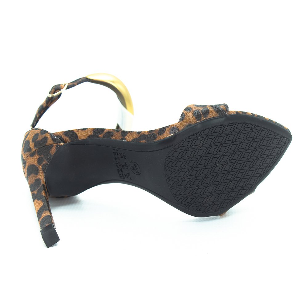 Sandália Feminina Mariotta 20736-04 - Marrom Preto 4