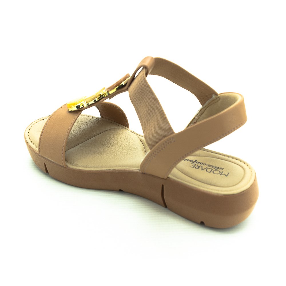 Sandália Feminina Modare 7199.103 - Nude Bege 4