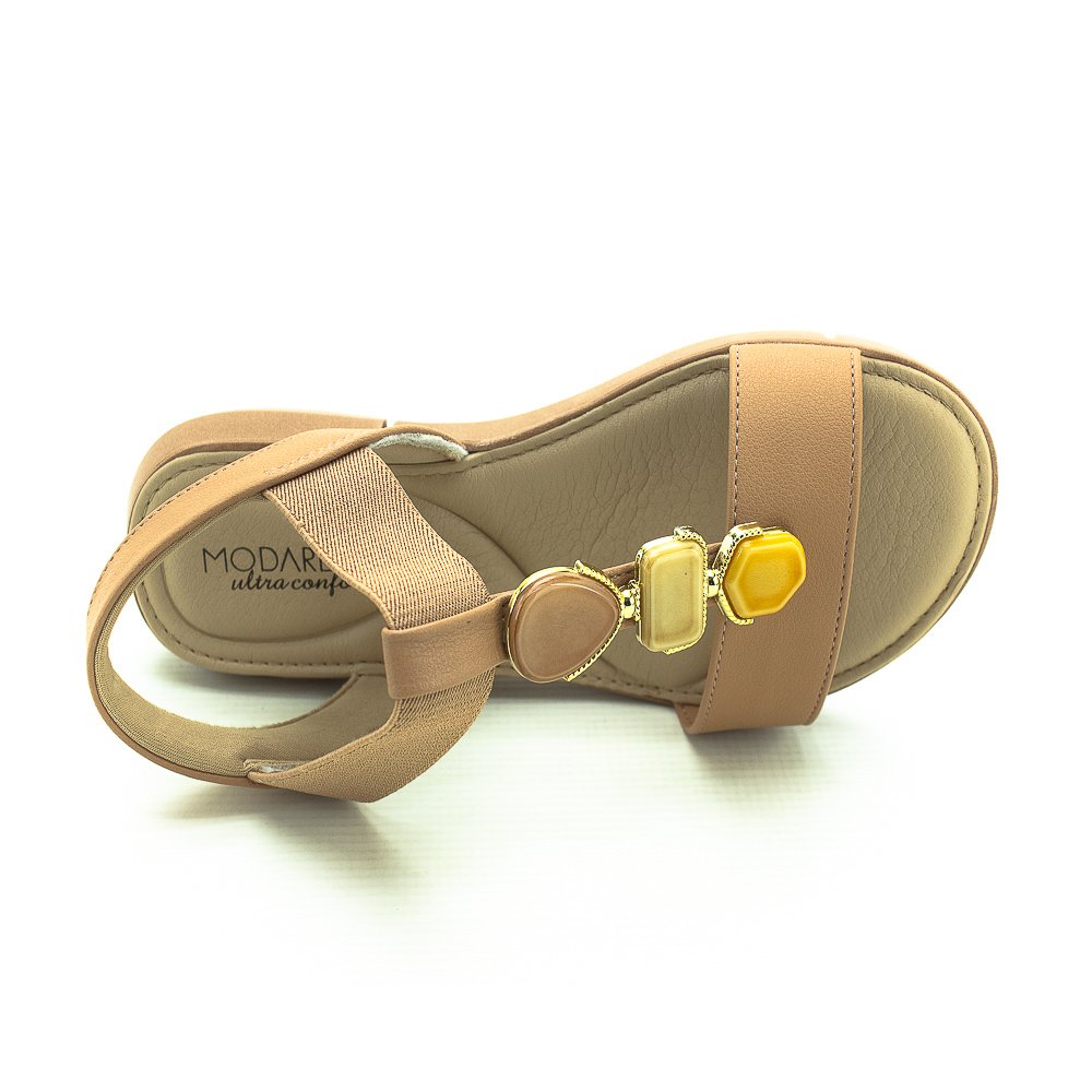 Sandália Feminina Modare 7199.103 - Nude Bege 5