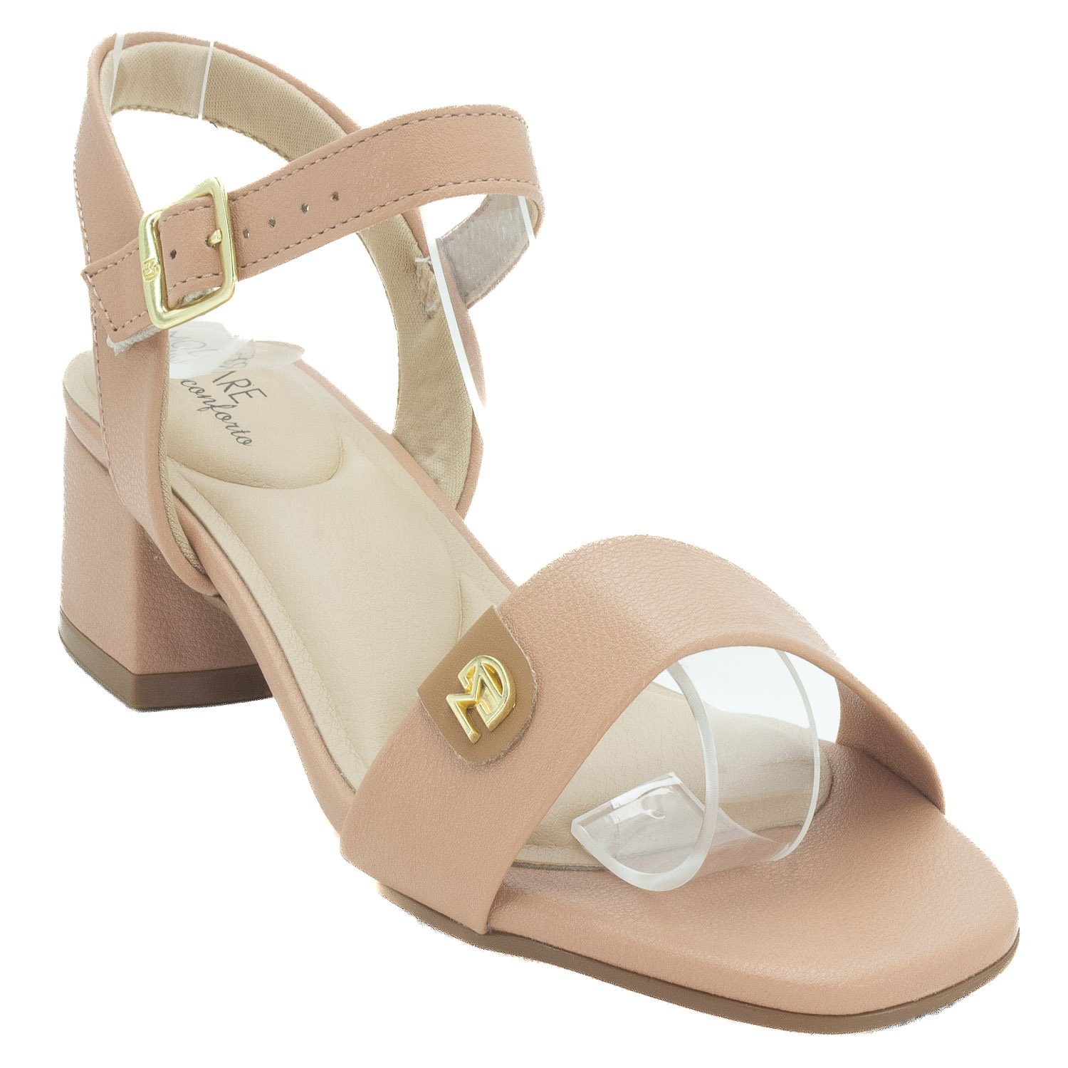 Sandália Feminina Modare 7211.101 - Nude Bege 2