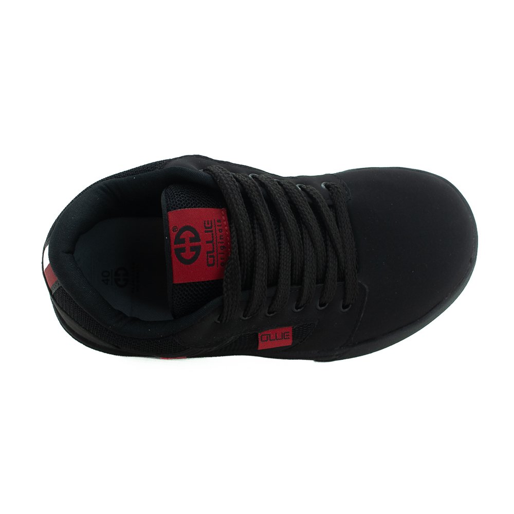 Tênis Masculino Ollie Plazza 4 - Preto Preto 5