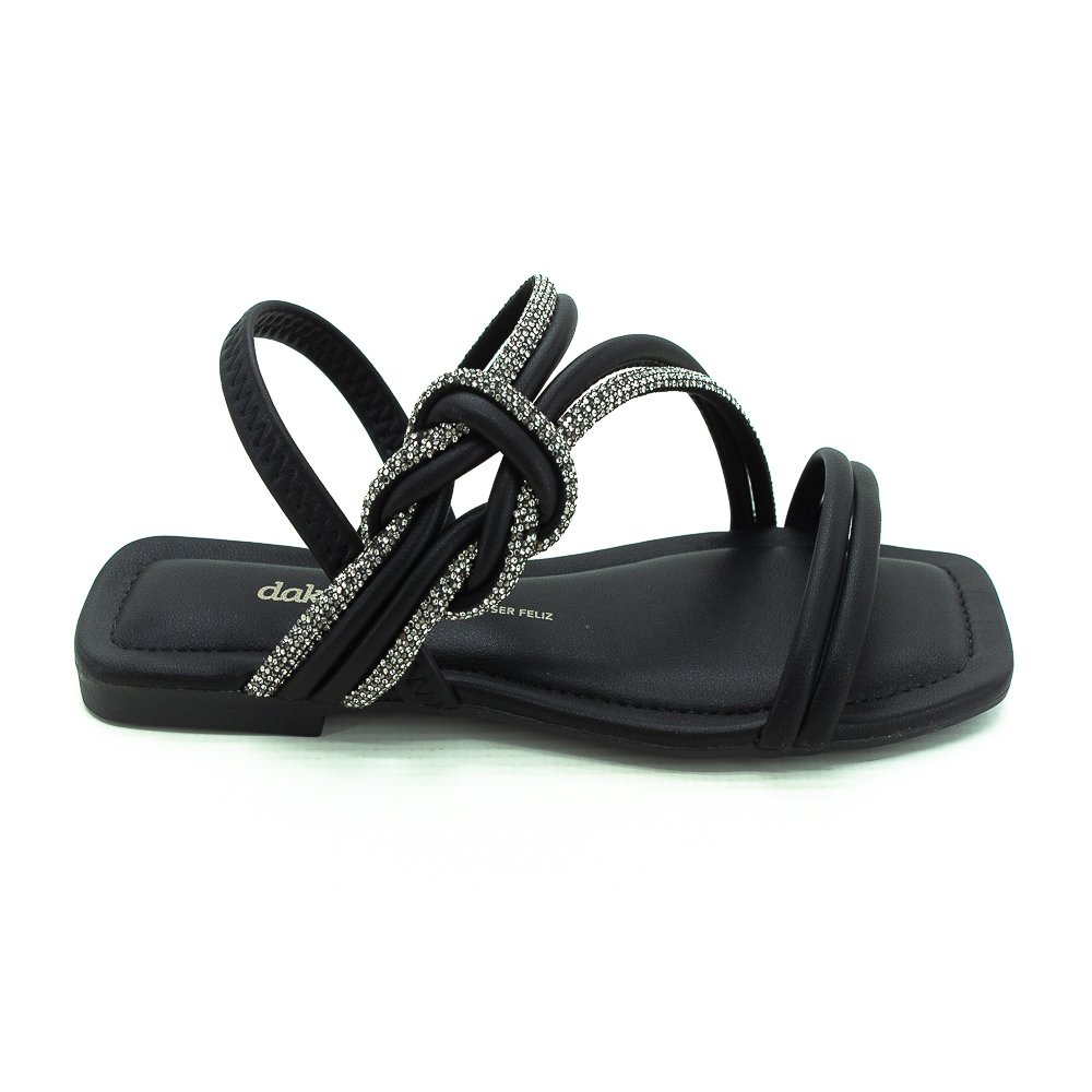 Sandalia Feminina Dakota Y7901 - Preto