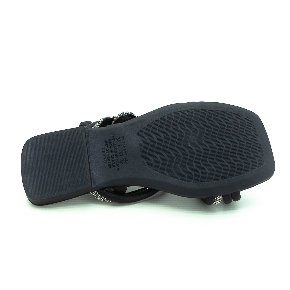 Sandalia Feminina Dakota Y7901 - Preto Preto 4
