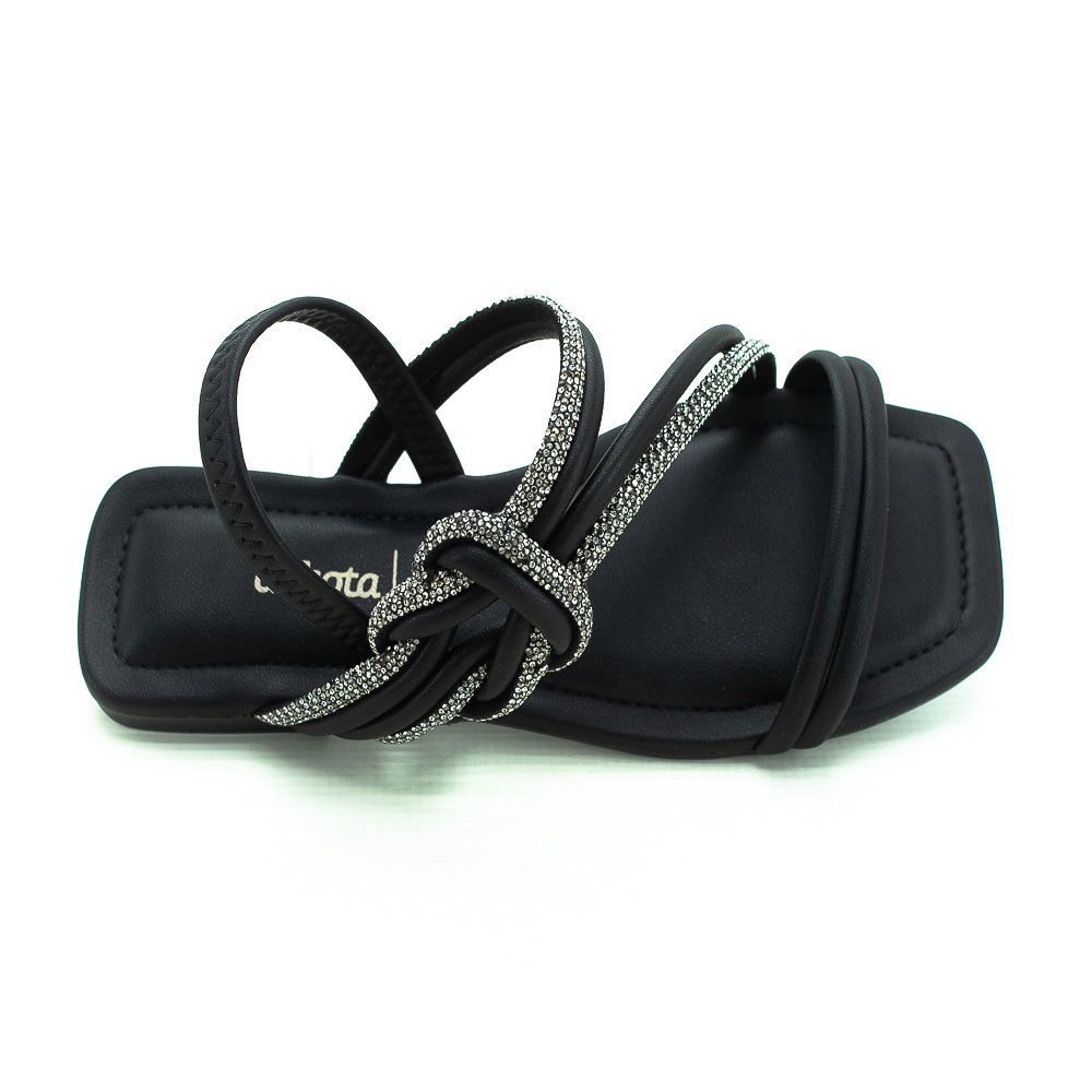 Sandalia Feminina Dakota Y7901 - Preto Preto 5