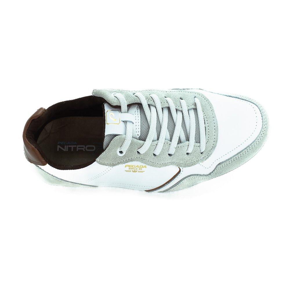 Sapatênis Masculino Pegada 112003-01 - Off White Branco 5