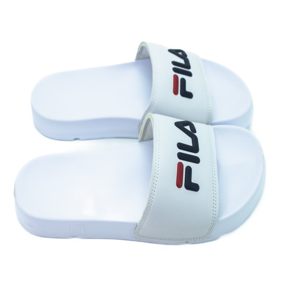 Chinelo Masculino Fila Drifter Basic - Branco Branco 2