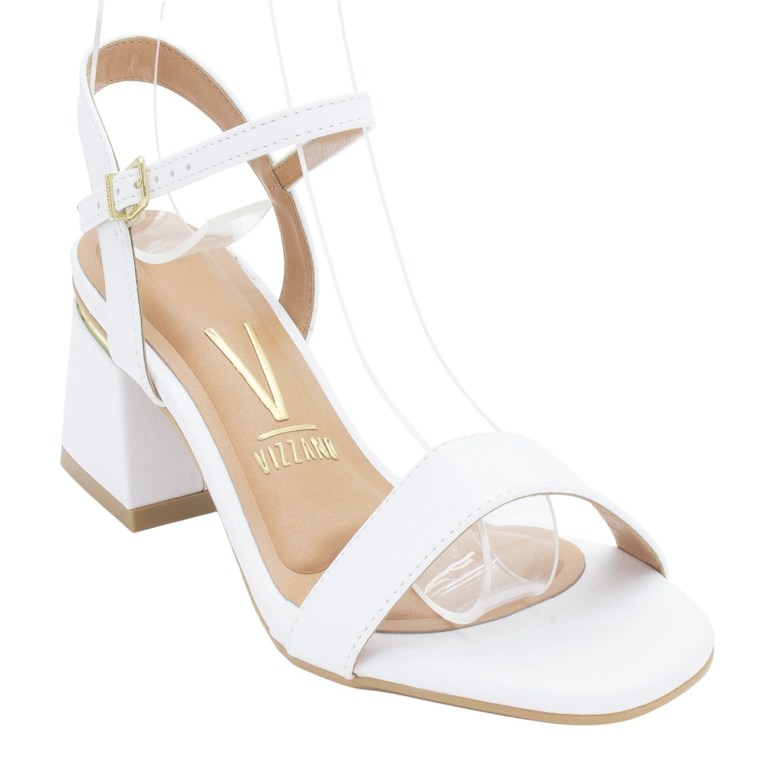 Sandália Feminina Vizzano 6428.101 - Branco Branco 2