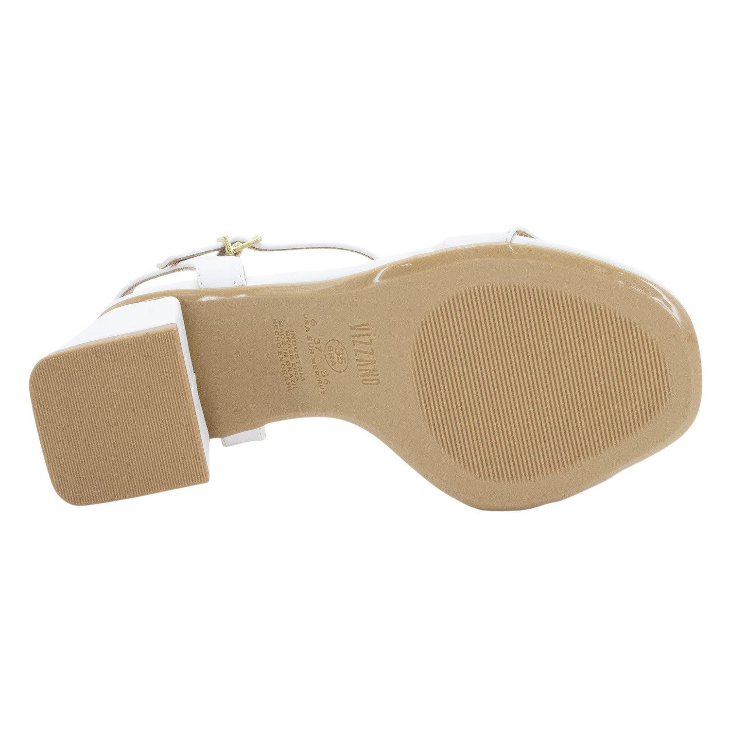 Sandália Feminina Vizzano 6428.101 - Branco Branco 4