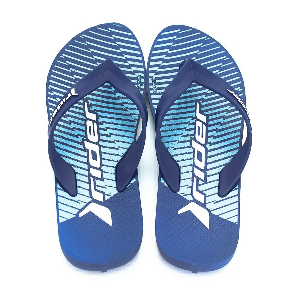 Chinelo Infantil Menino Rider Feel Urban - Azul Azul 3