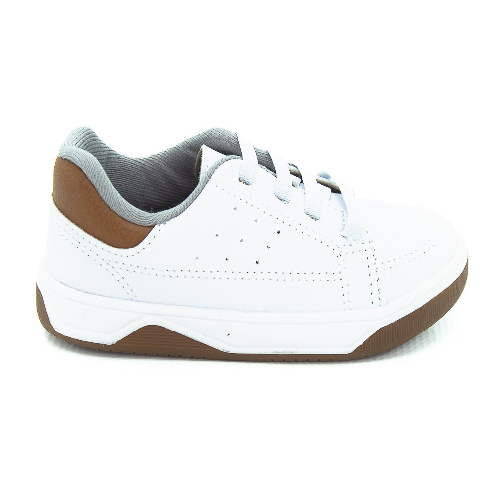 Tênis Infantil Menino Molekinho 2623.111 - Branco