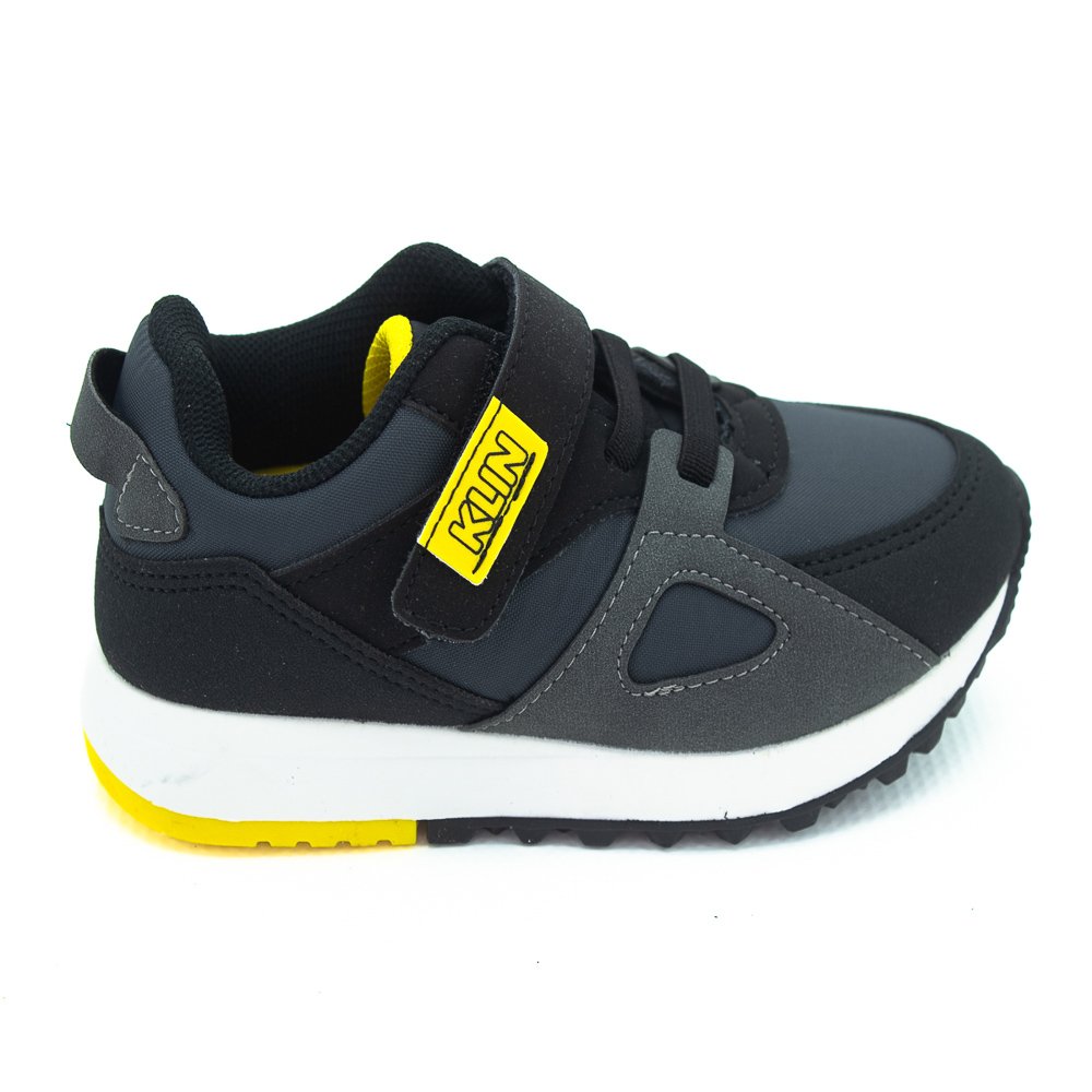 Tênis Infantil Menino Klin Walk Mini - Cinza