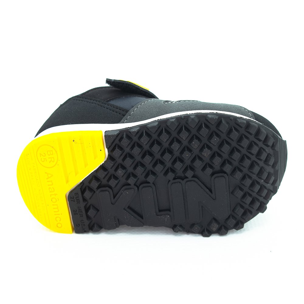 Tênis Infantil Menino Klin Walk Mini - Cinza Cinza 4