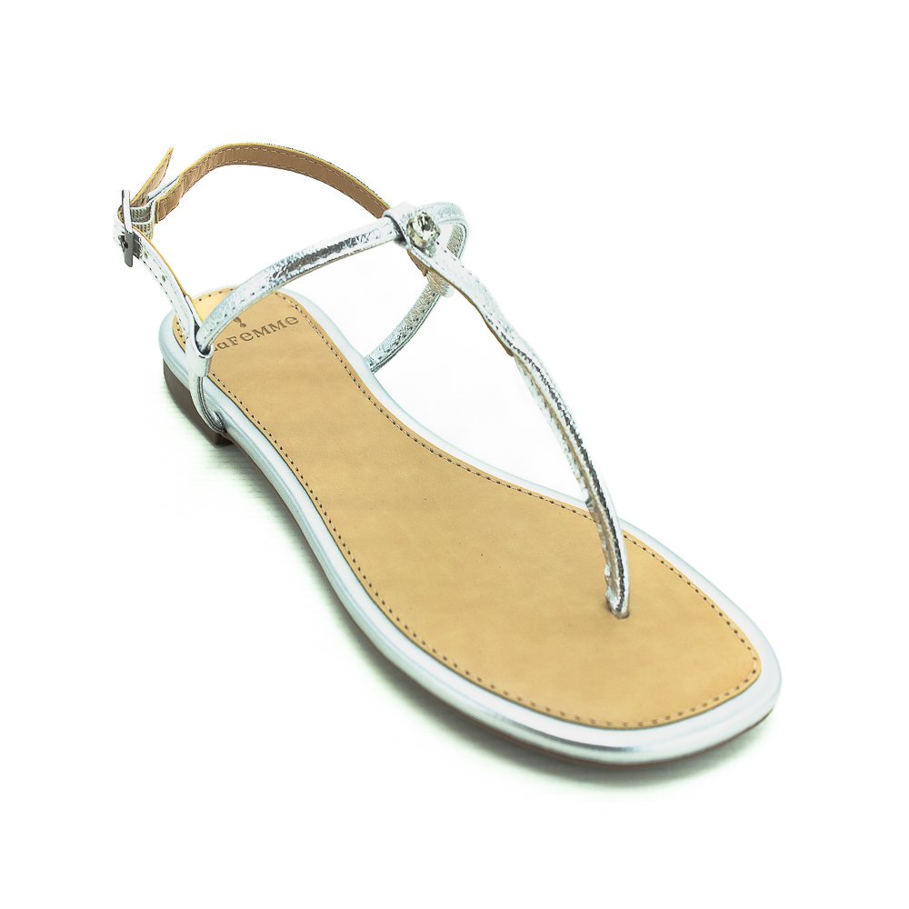 Sandália Feminina La Femme 46.257 - Prata Prata 2