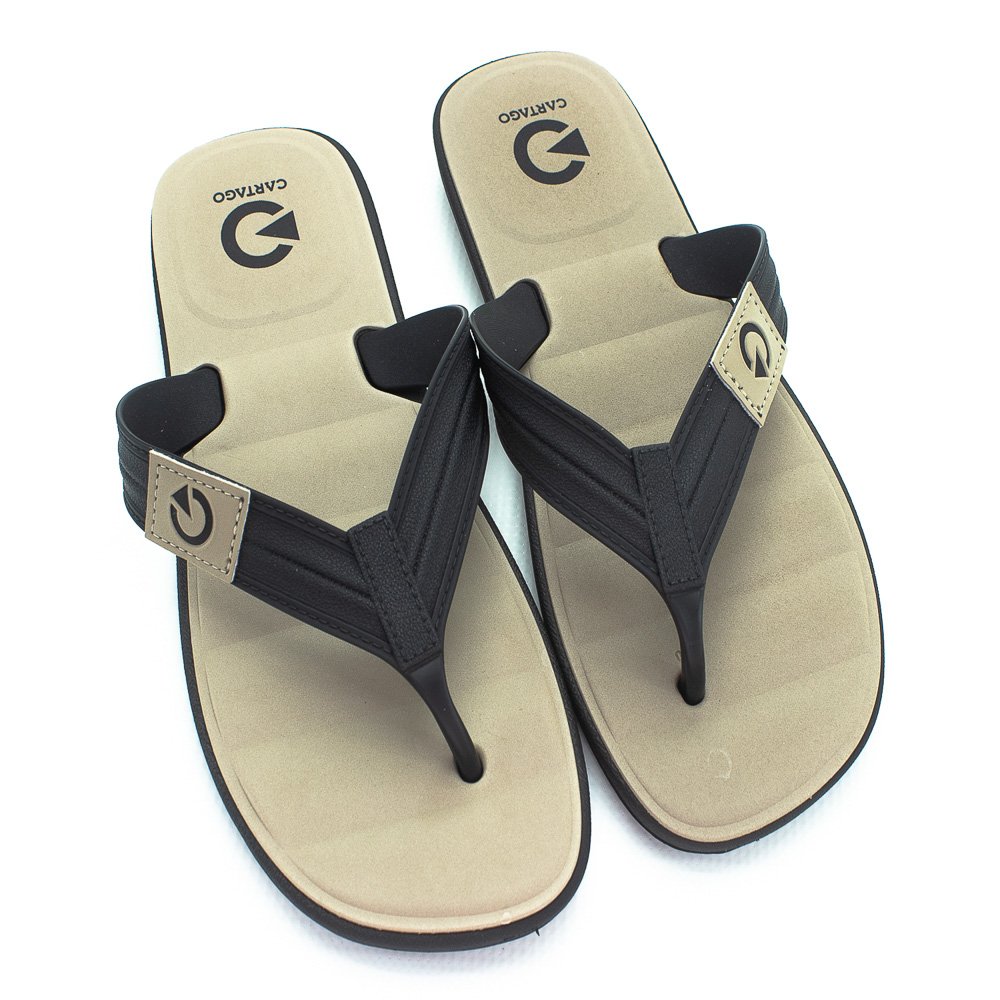 Chinelo Masculino Cartago Aspen Ded - Preto