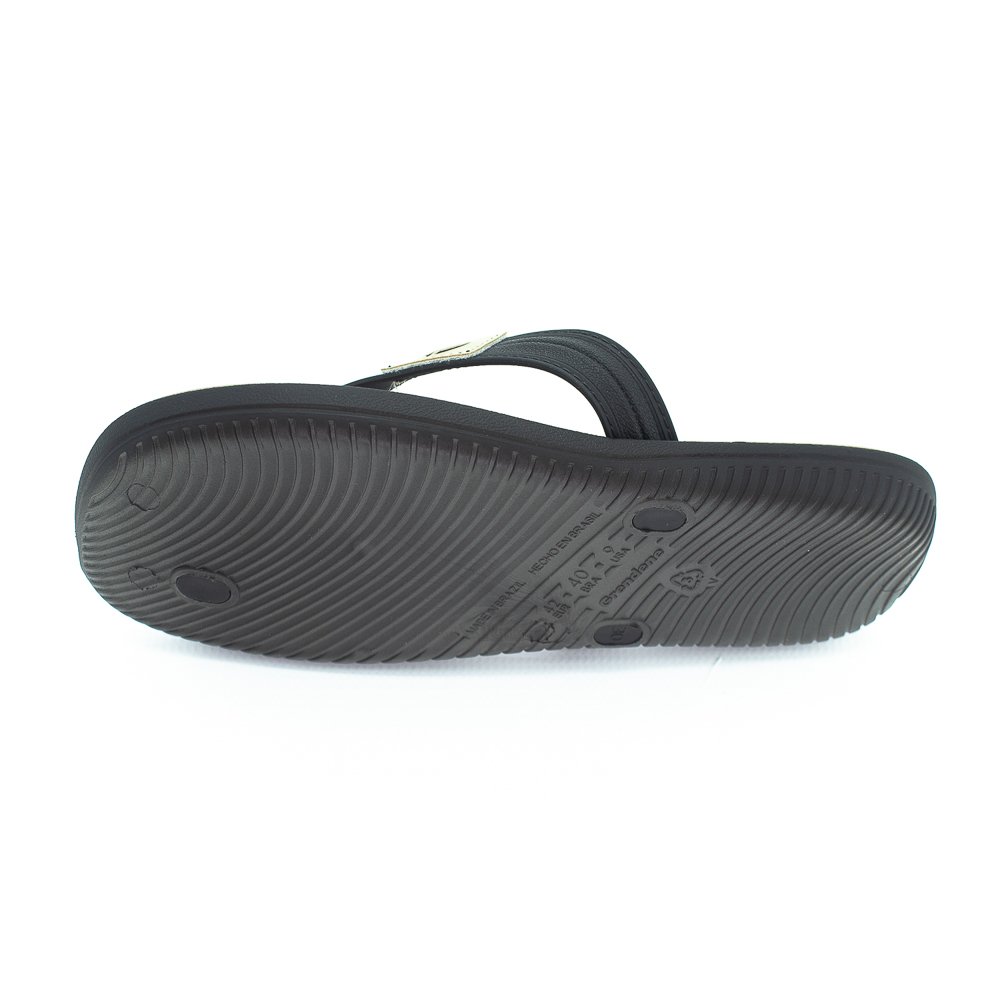 Chinelo Masculino Cartago Aspen Ded - Preto Preto 4
