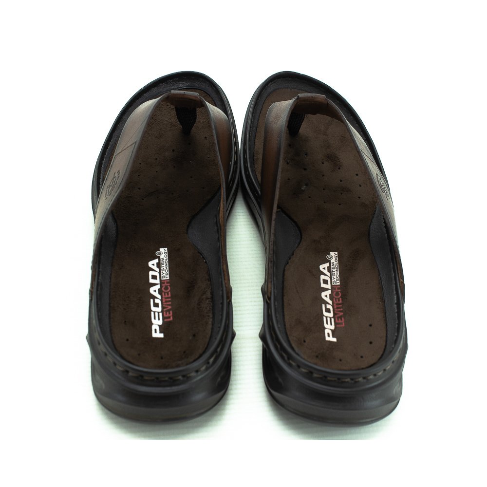 Chinelo Masculino Pegada 134103-02 - Marrom Marrom 2