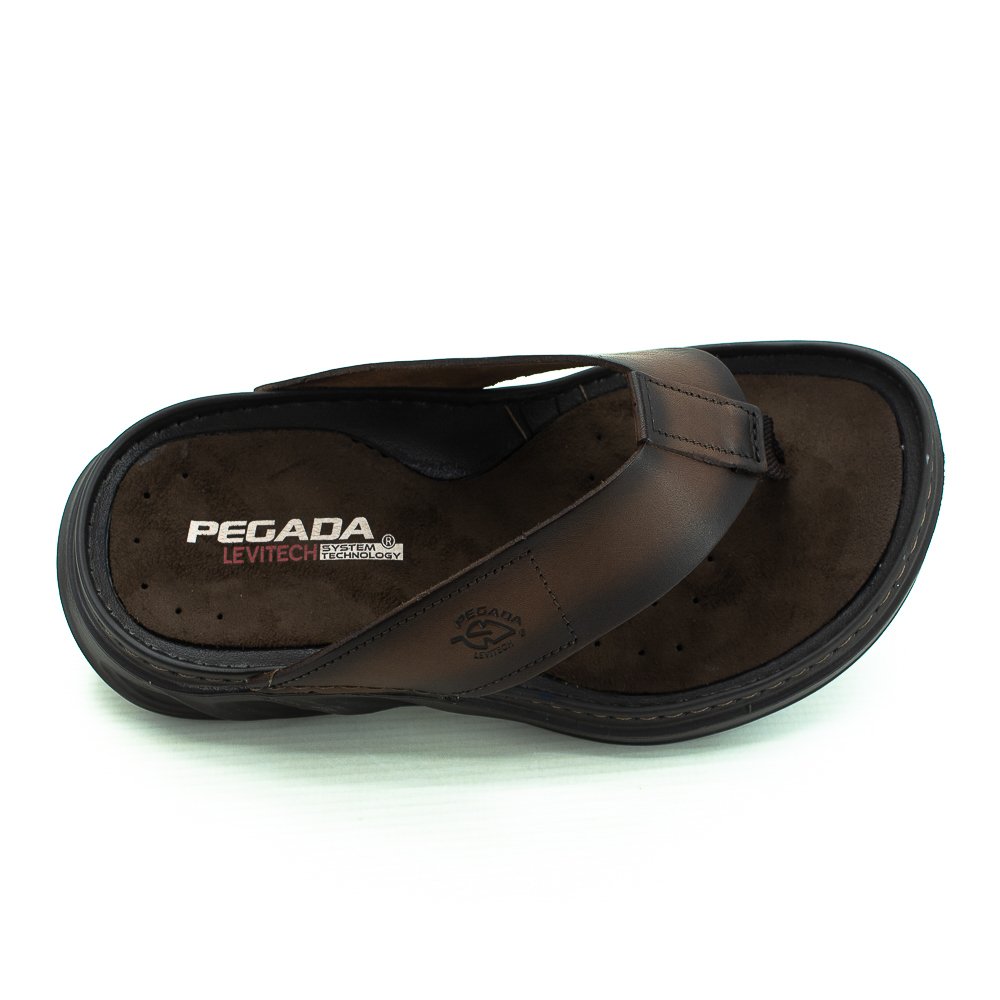 Chinelo Masculino Pegada 134103-02 - Marrom Marrom 5