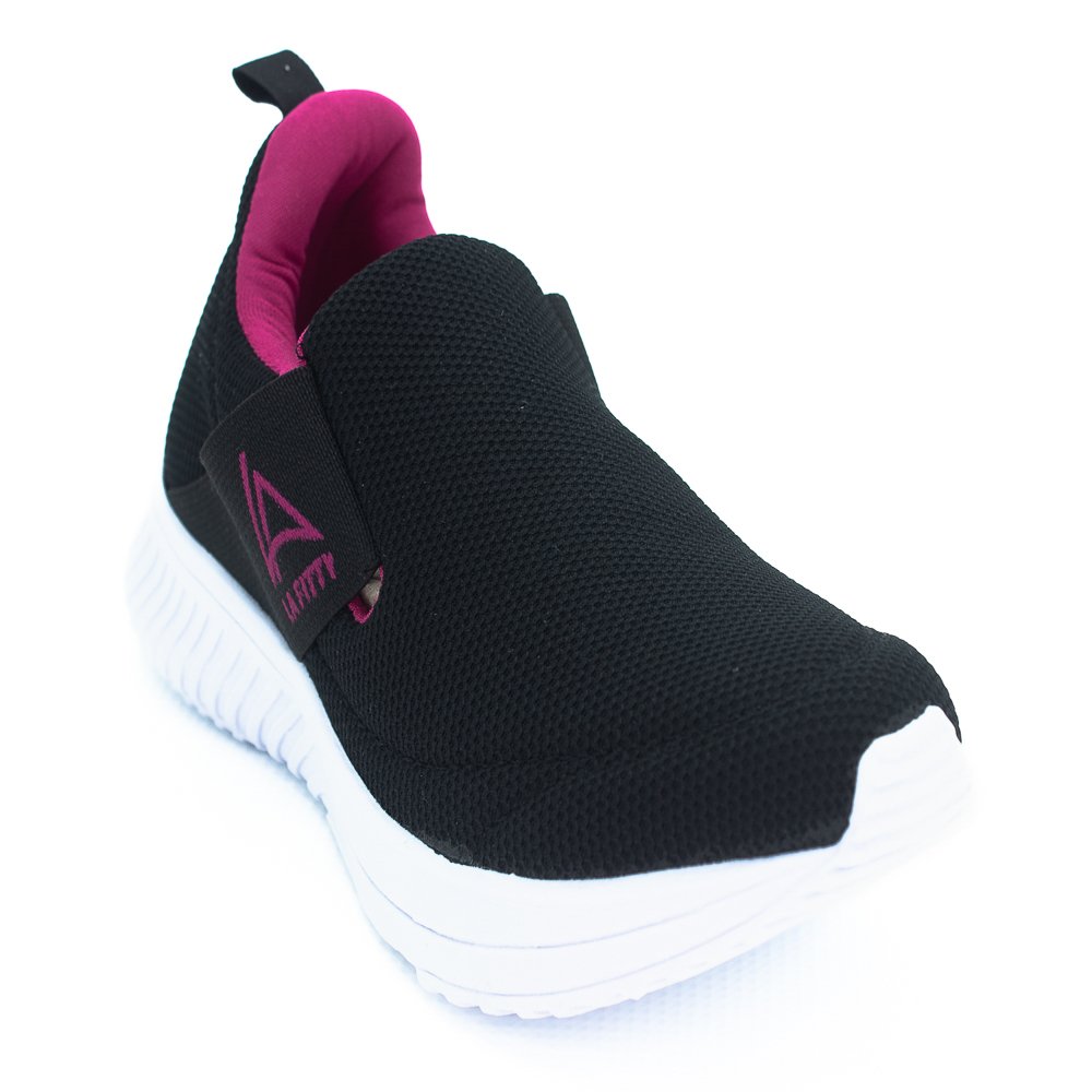 Tênis Feminino La Fitty 1071-L - Preto Preto 2