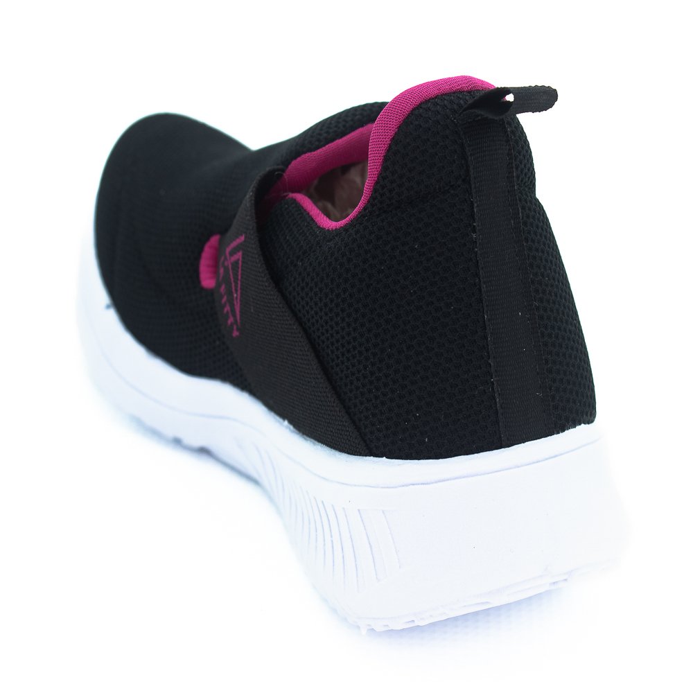 Tênis Feminino La Fitty 1071-L - Preto Preto 3