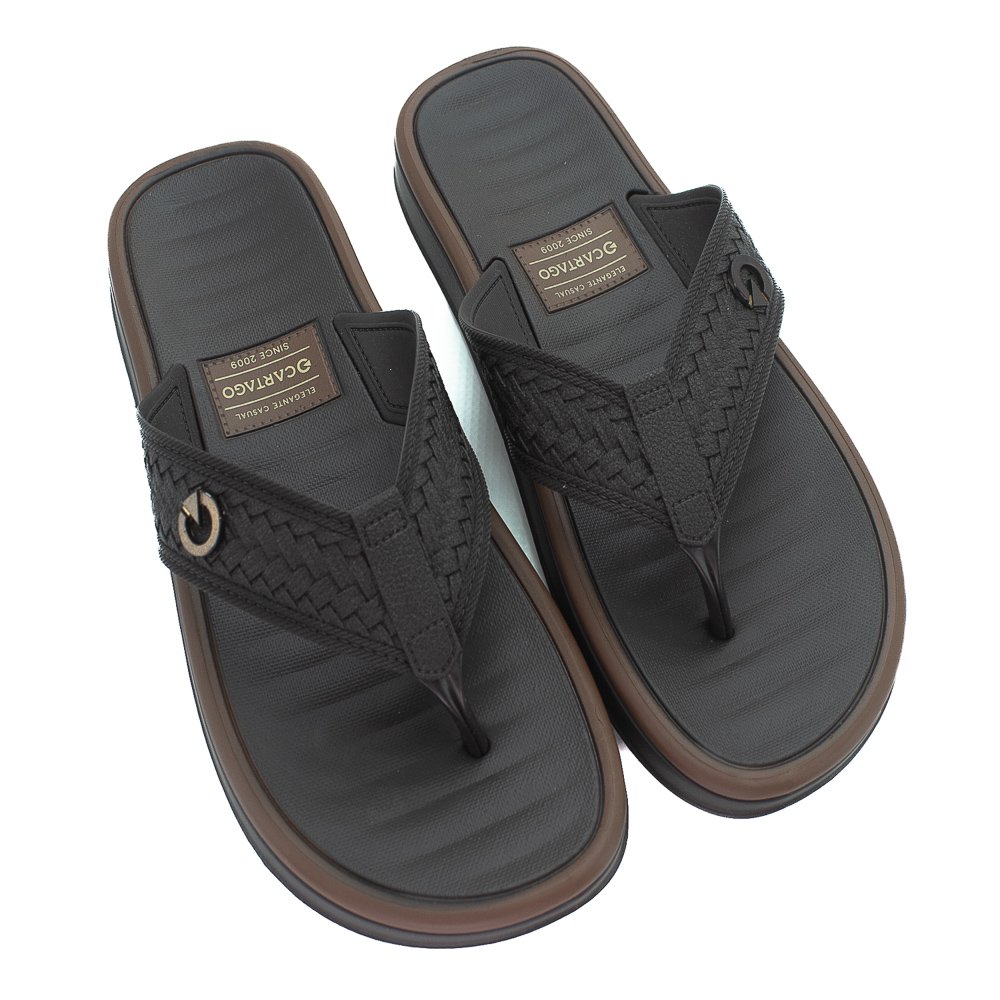 Chinelo Masculino Cartago Coimbra - Marrom