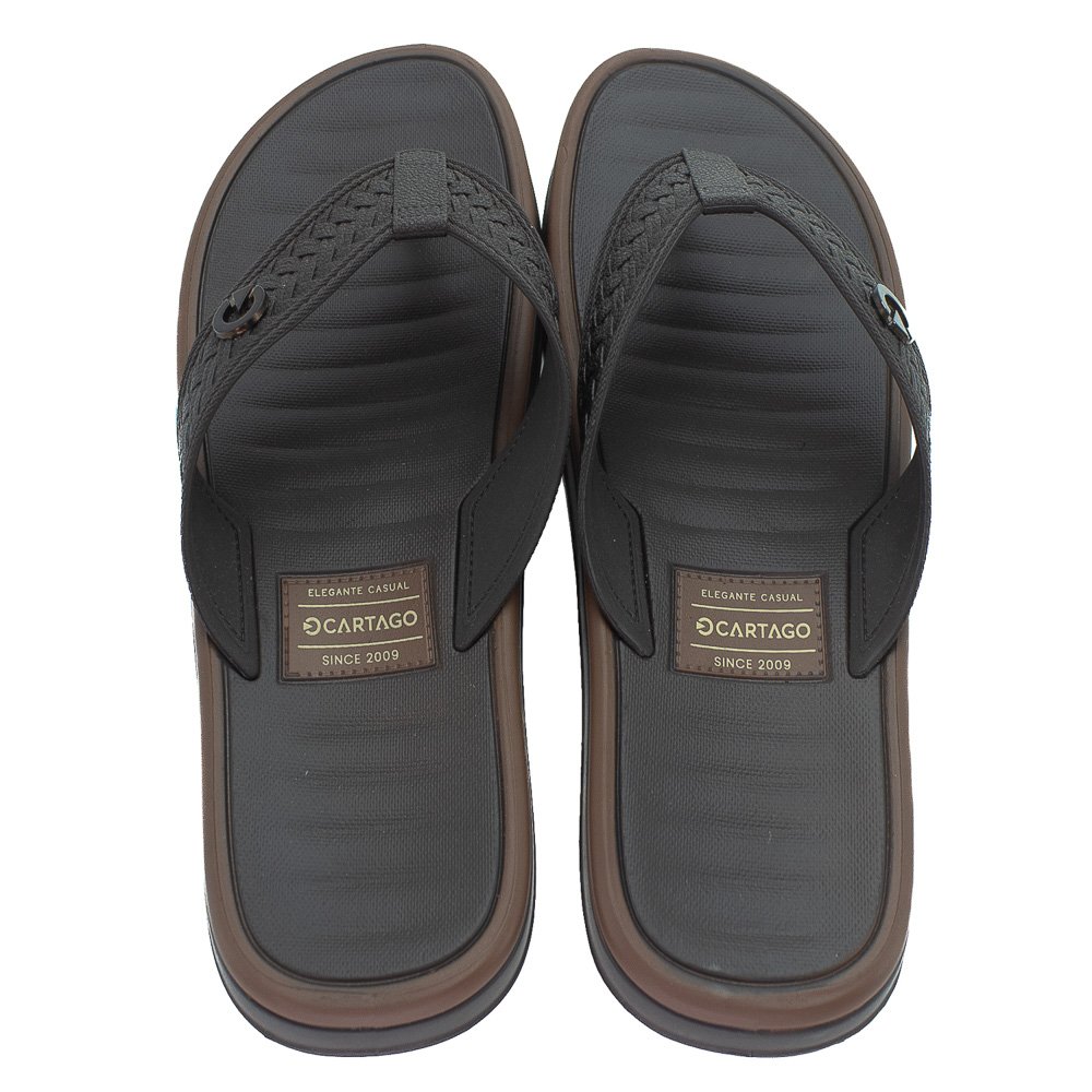 Chinelo Masculino Cartago Coimbra - Marrom Marrom 2