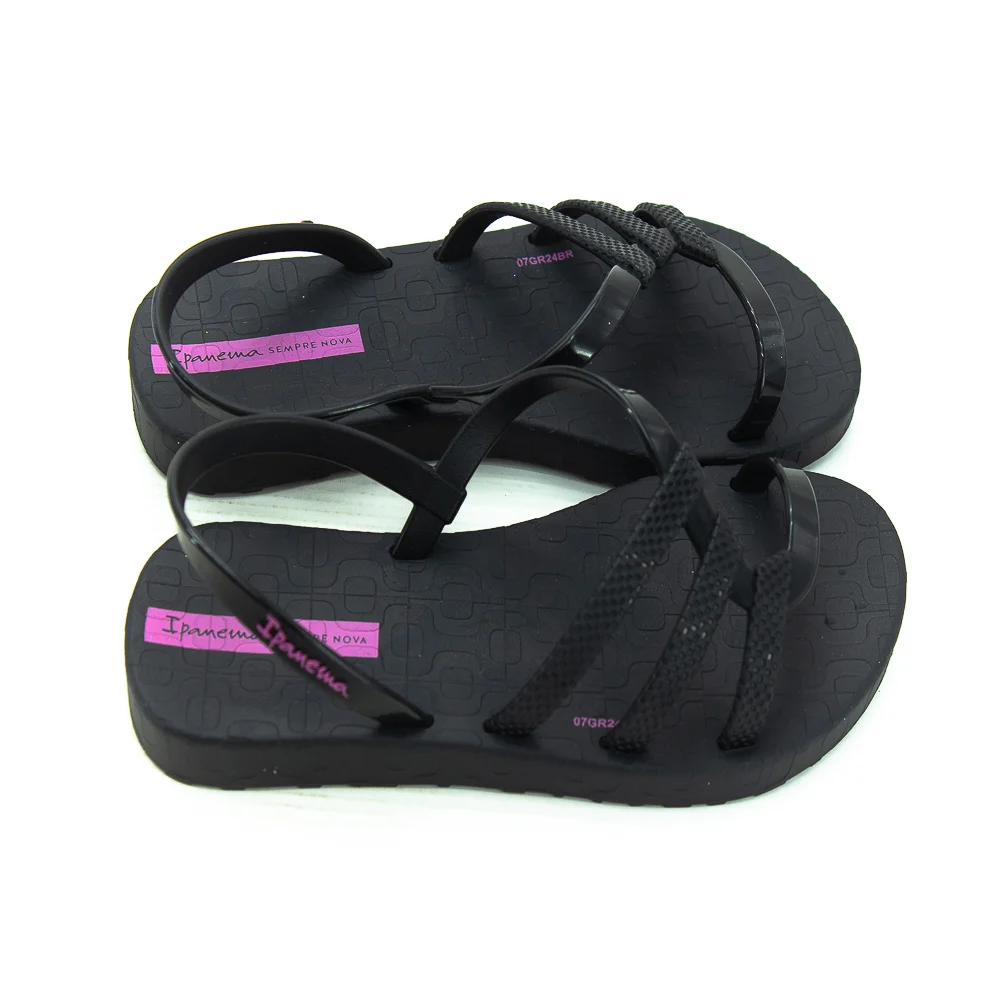 Sandália Infantil Menina Ipanema Divers - Preto Preto 2