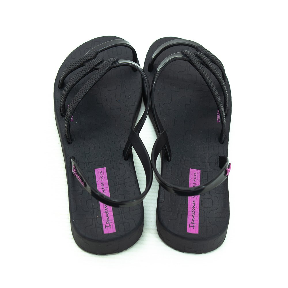 Sandália Infantil Menina Ipanema Divers - Preto Preto 3