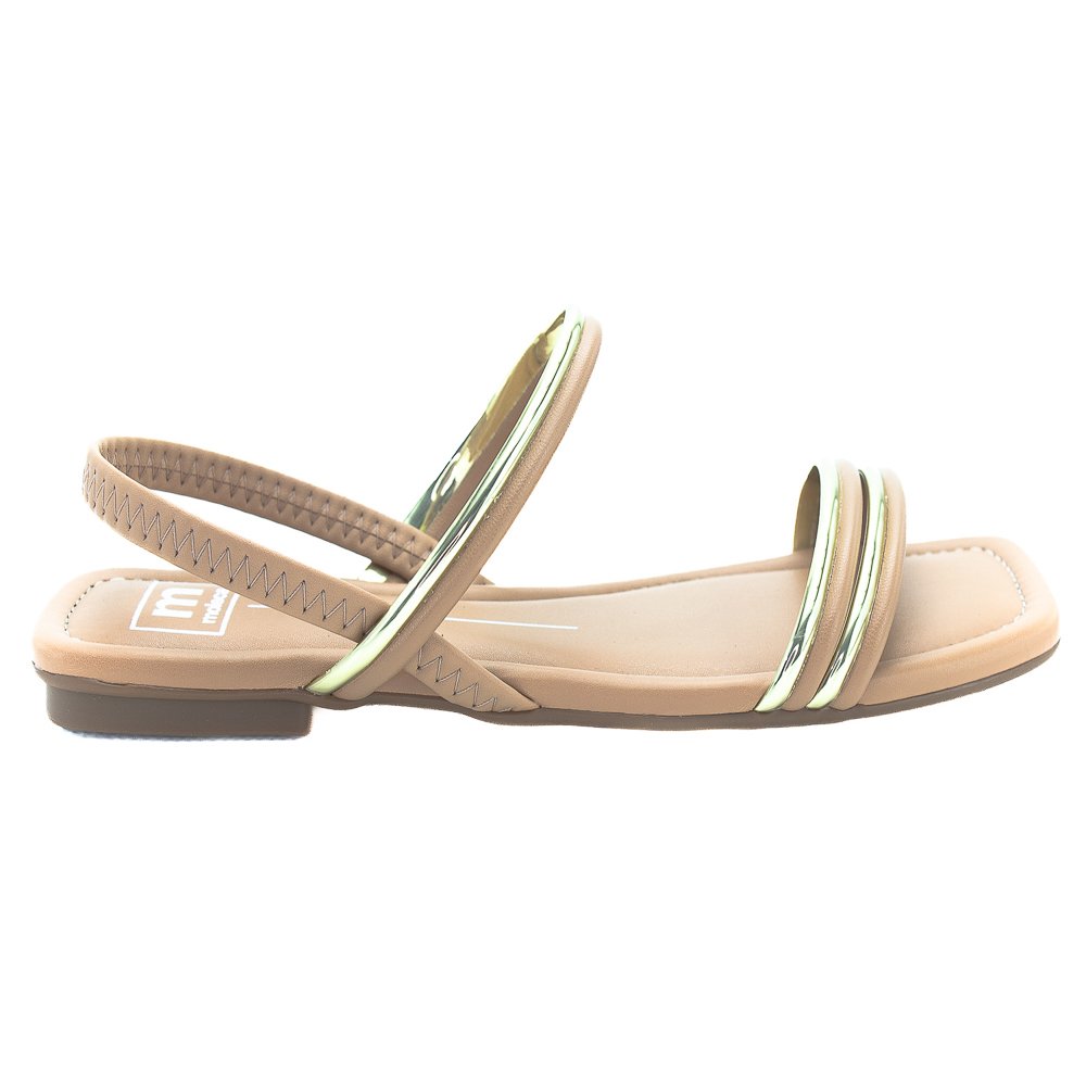 Sandália Feminina Moleca 5462.111 - Dourado