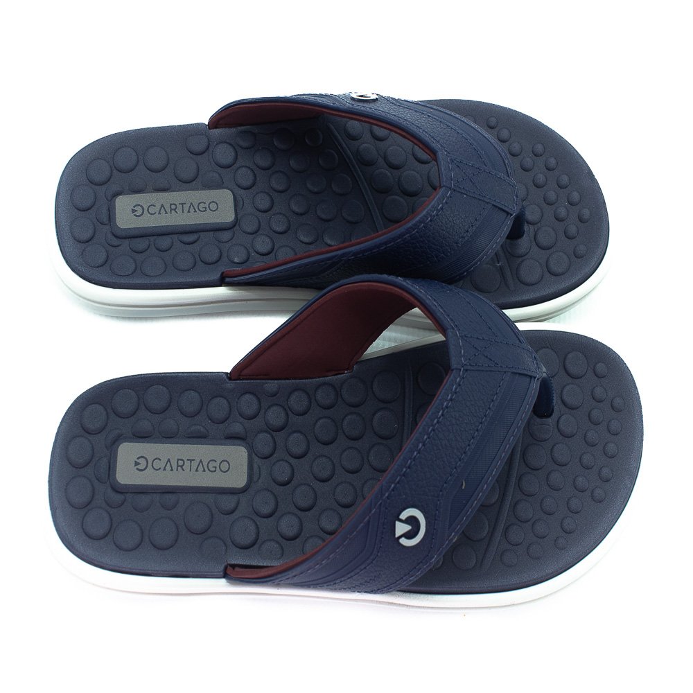 Chinelo Masculino Cartago Veneto III - Cinza Cinza 2