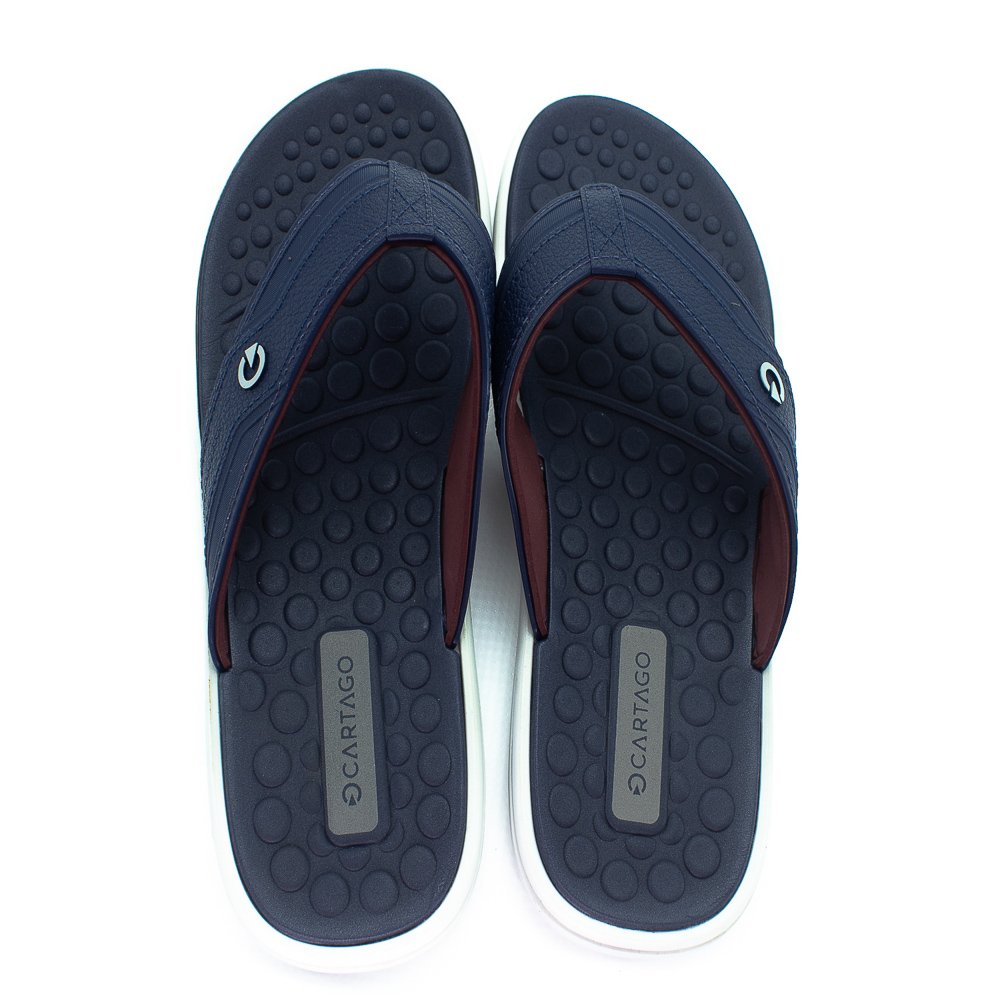 Chinelo Masculino Cartago Veneto III - Cinza Cinza 3