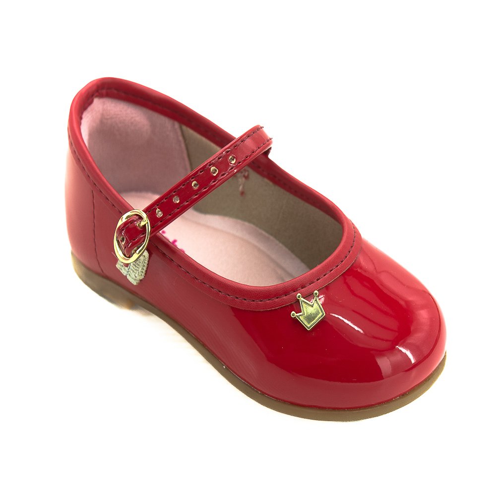 Sapatilha Infantil Menina Molekinha 2106.1041 - Vermelha Vermelho 3