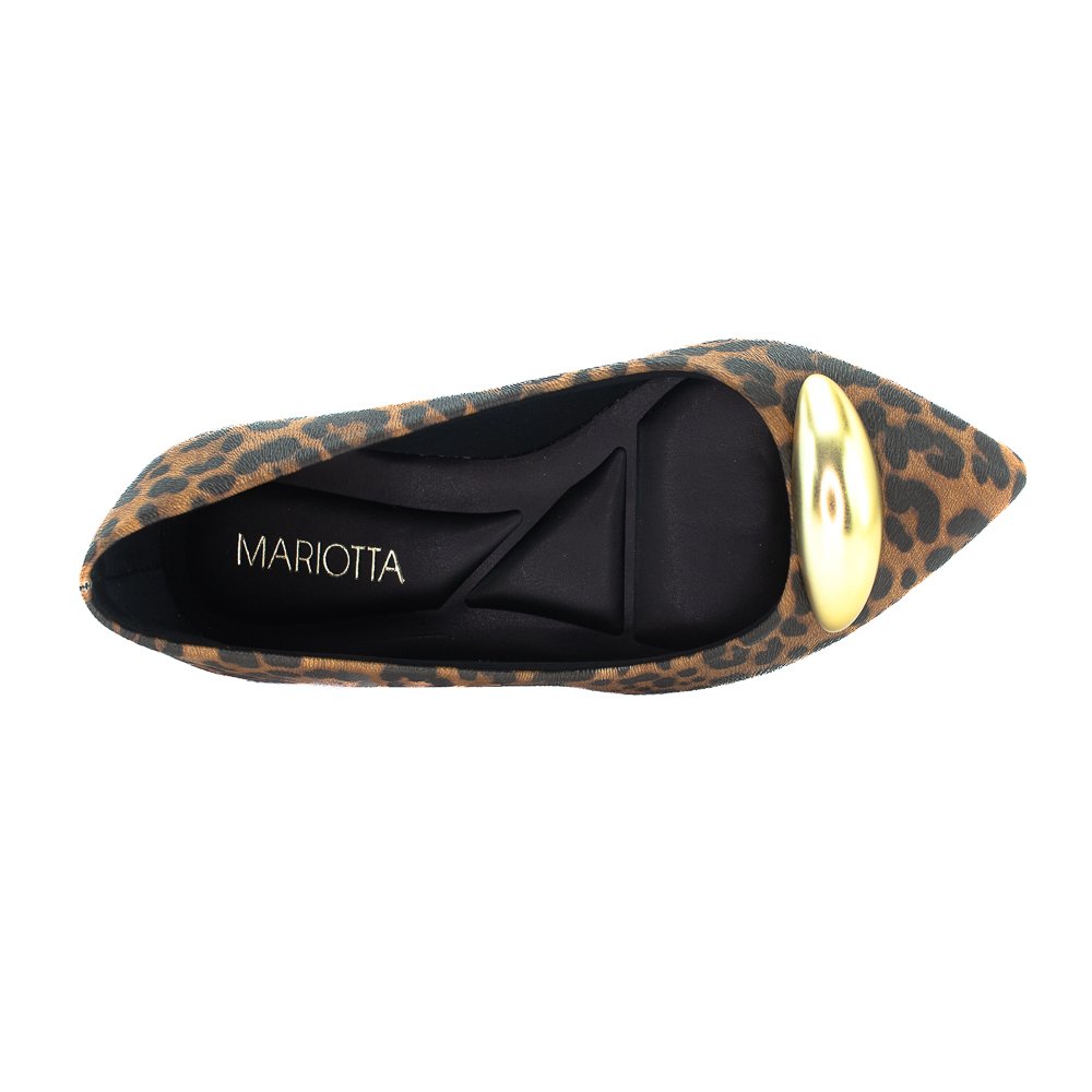 Sapatilha Feminina Mariotta 13512.17 - Marrom Marrom 5