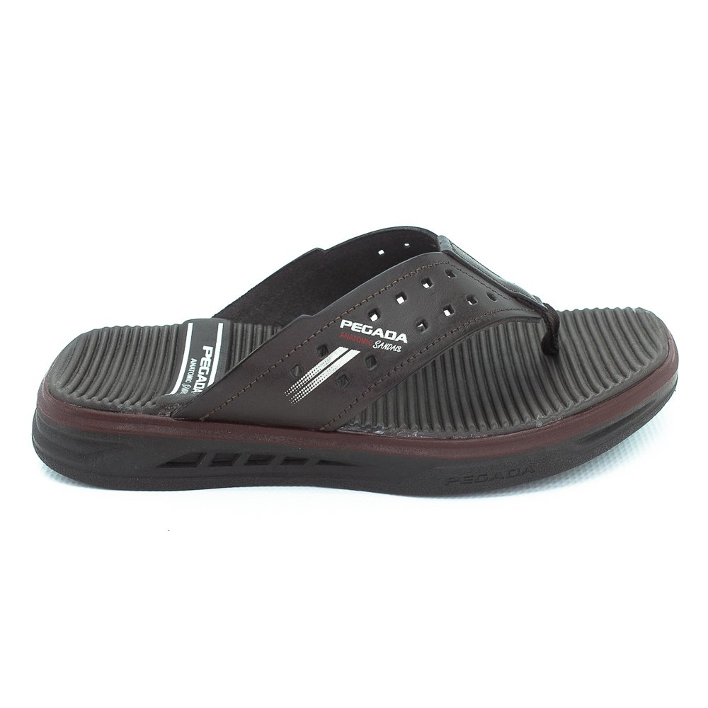 Chinelo Masculino Pegada 134652-03 - Marrom