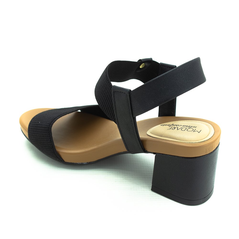 Sandália Feminina Modare 7187.100 - Preto Preto 3