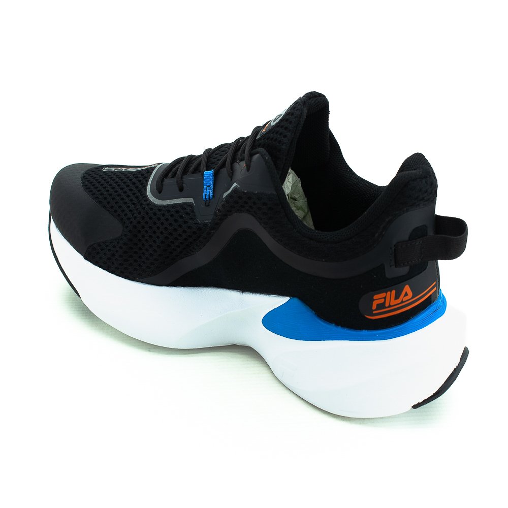 Tênis Masculino Fila Recovery - Preto Preto 3