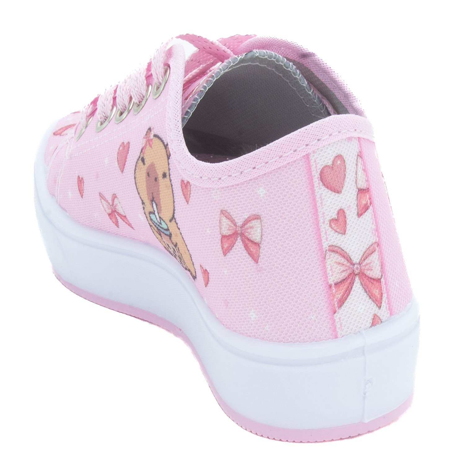 Tênis Infantil Menina Ortobessa 19-I - Rosa Rosa 3