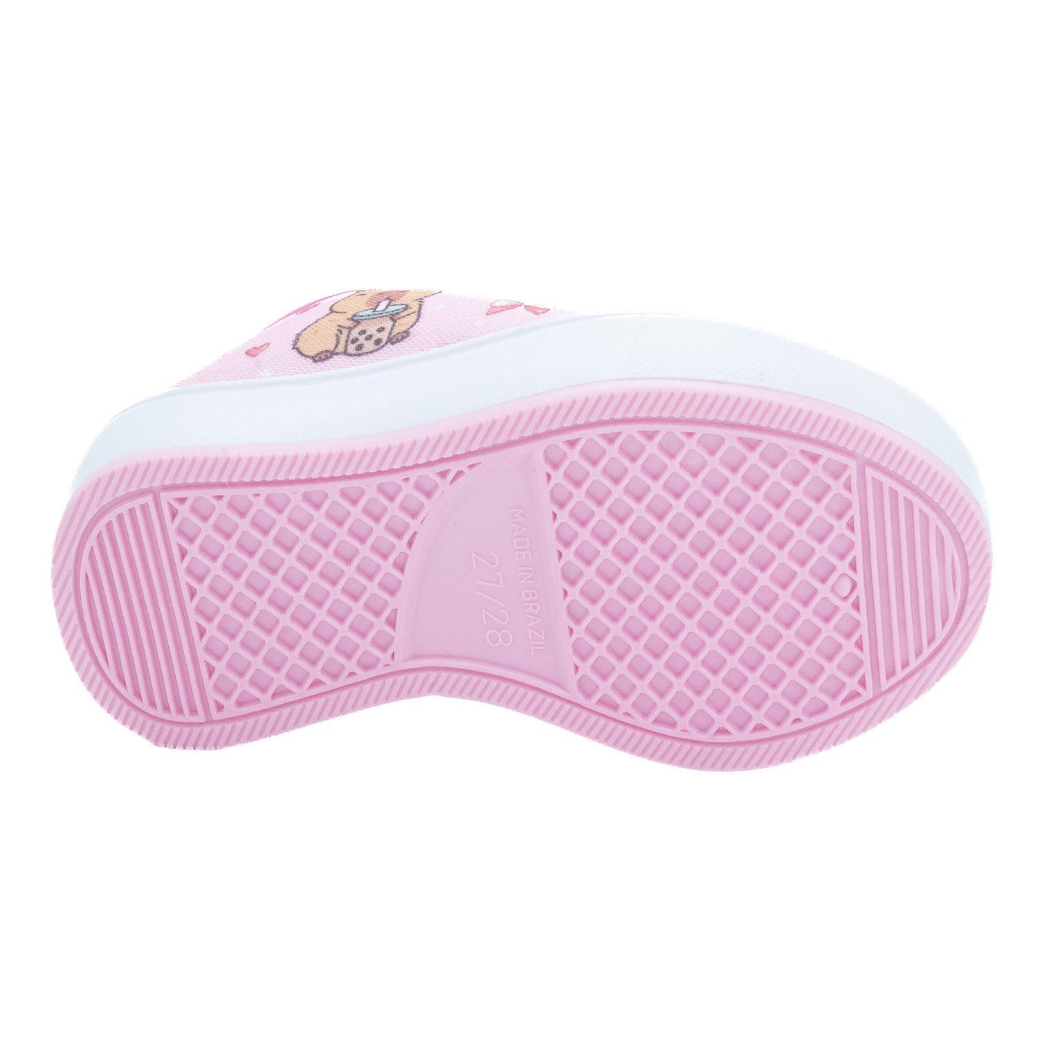 Tênis Infantil Menina Ortobessa 19-I - Rosa Rosa 4