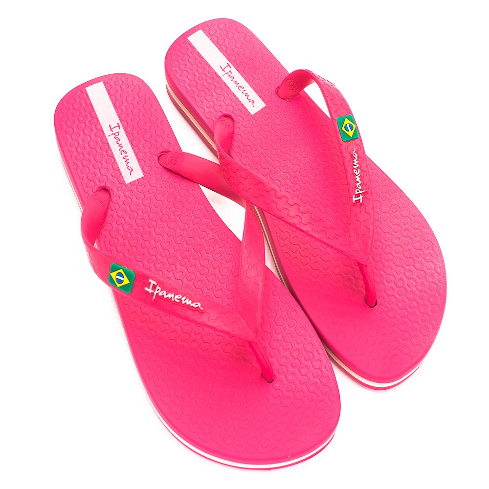 Chinelo Feminino Ipanema Brasil - Rosa Rosa 2