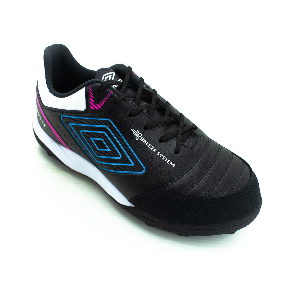 Chuteira Society Masculina Umbro X-Comfort - Preto Preto 2