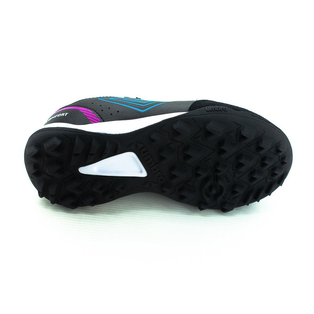 Chuteira Society Masculina Umbro X-Comfort - Preto Preto 3